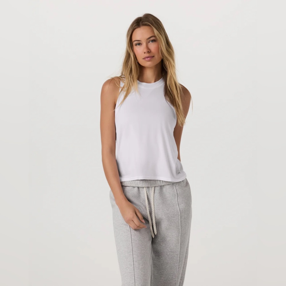 Vuori White Tank Top